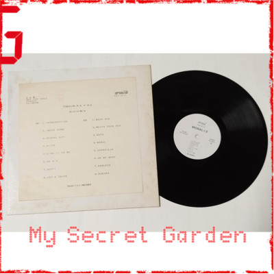 Boøwy ( Boowy ) - Moral + 3 1989 見本盤 Japan Promo Vinyl LP Kyosuke Himuro 氷室京介 布袋寅泰 **READY TO SHIP from Hong Kong***